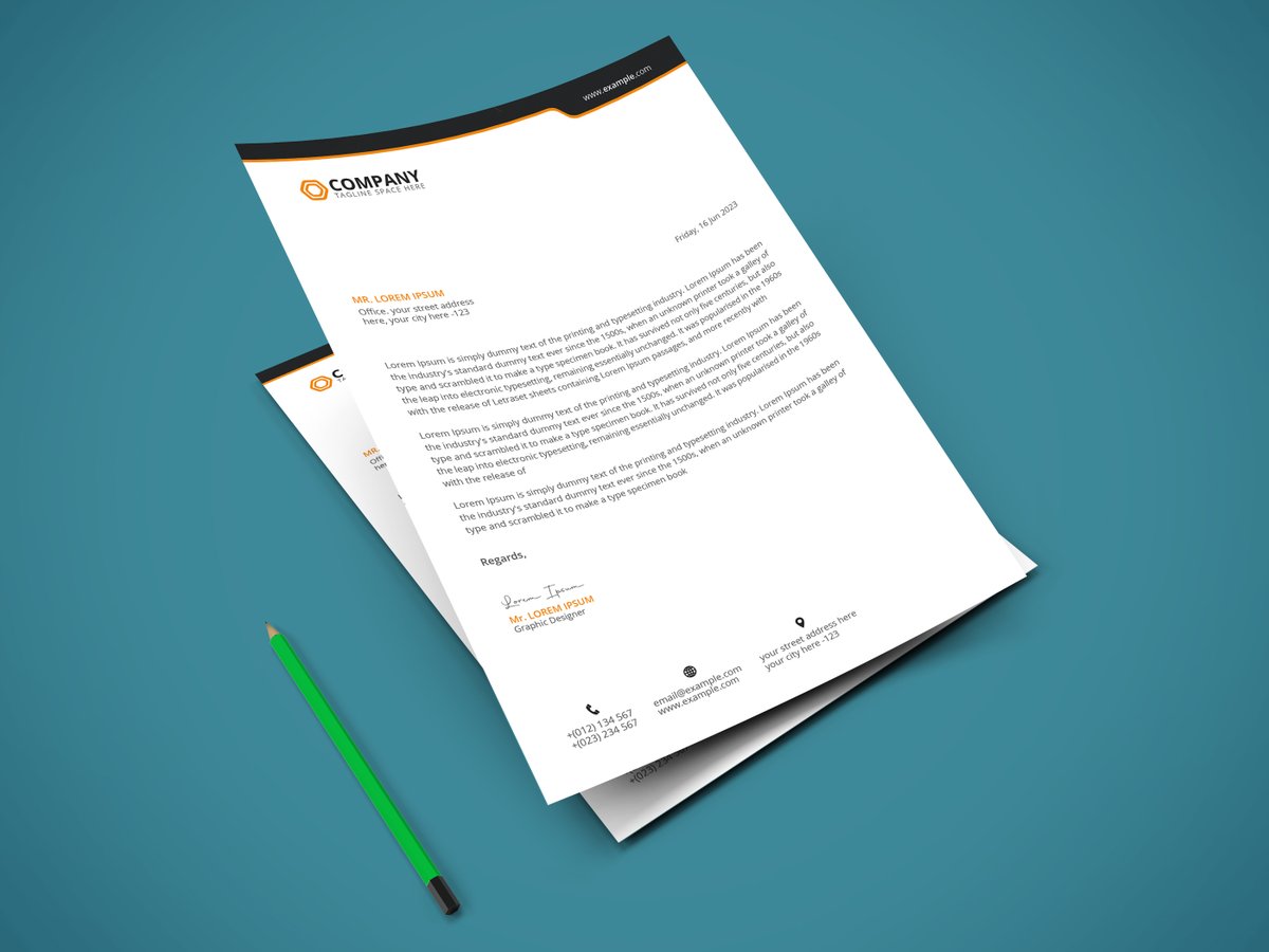 Corporate Letterhead Design
Behance: lnkd.in/e3qjQf9c

If you need to create a Professional Letterhead Design you will contact me now!
Gmail : graphicprojectt4@gmail.com
WhatsApp : +8801317845623

#modern #letterhead #print #simple #branding #business #corporate #vector