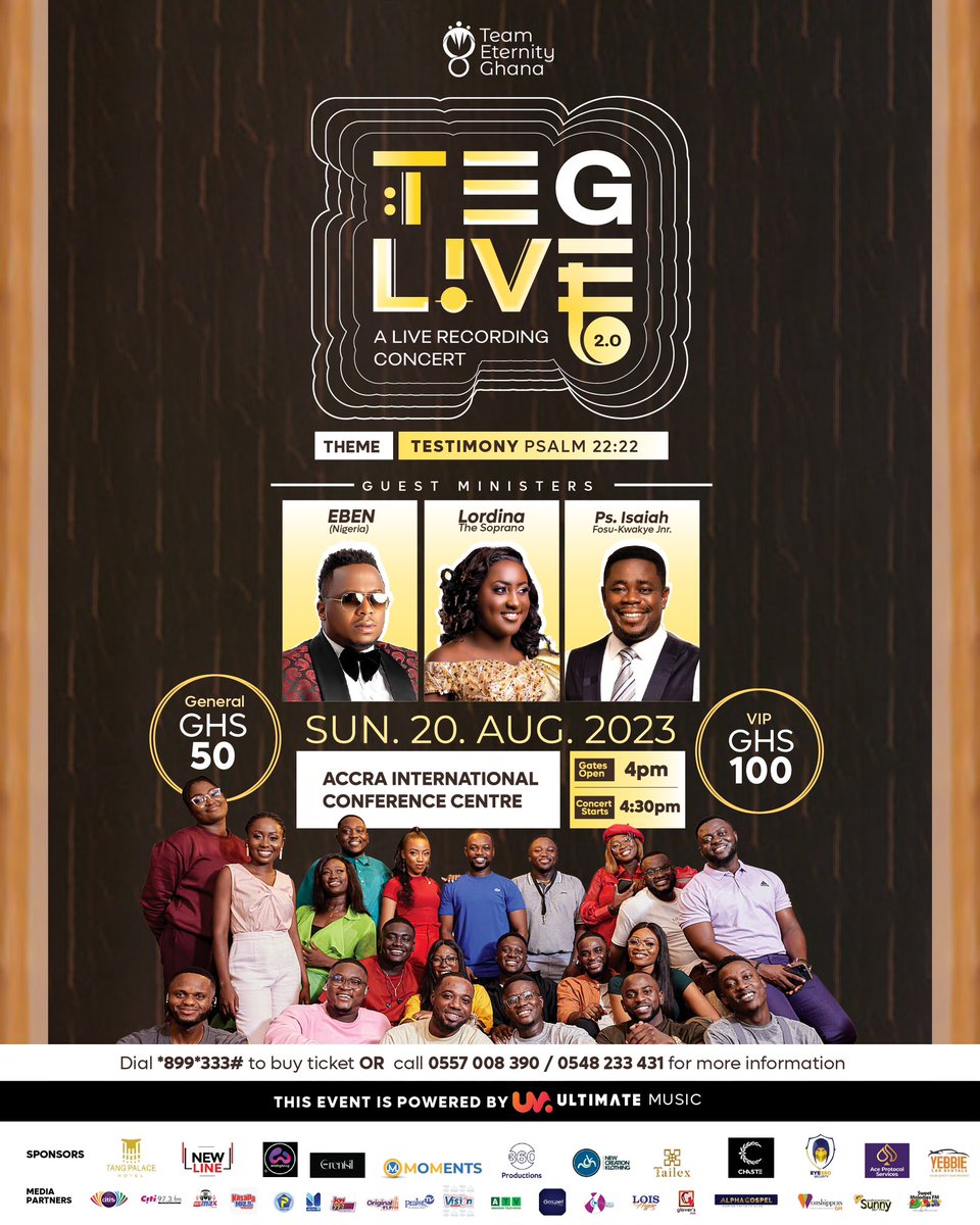 teameternitygh's tweet image. Join us in worship and praise as we lift our voices to the heavens