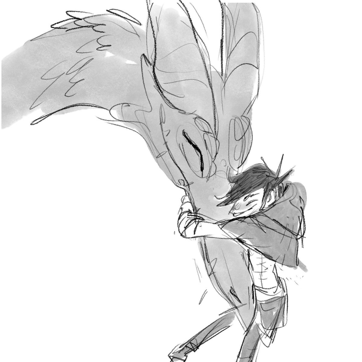 Ant1Draws's tweet photo. Dragon friend sketches cuz I’ve been reading Eragon for the first time! https://t.co/qrlZBPRP49