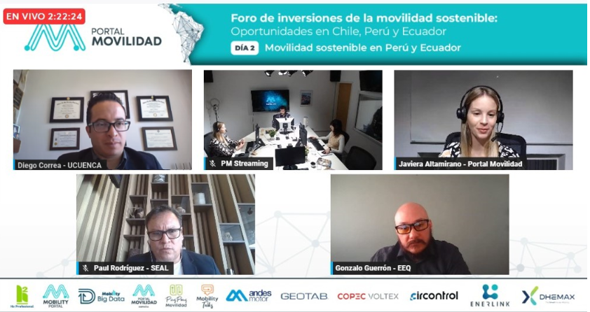 dcorreab's tweet photo. Foro de inversiones de la movilidad sostenible:  "Movilidad Sostenible en Perú y Ecuador"  @portalmovilidad. 
Evento: https://t.co/uT1x51Yqz9 
La revista del plan de electromovilidad E-Cuenca @ecuenca_ec está disponible en la página oficial del proyecto https://t.co/iVxrrBbXDL https://t.co/ZACCv0l5HA