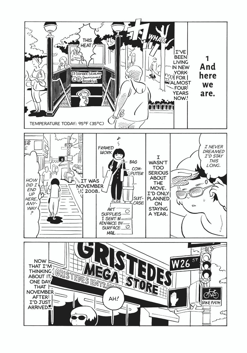 My essay comic about my life as an immigrant in New York City has been serialized for ten years. Several stories have been translated into English and published on MSX!
Translation by Jocelyne Allen

https://t.co/PI4TLMmKub 