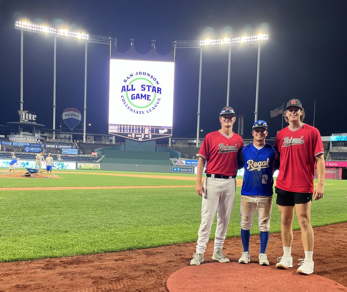 Congrats to these former Blazer Ban Johnson All-Stars! Austin Buie, Jake McClure and Mitch Mauk! Your Blazer family is proud!