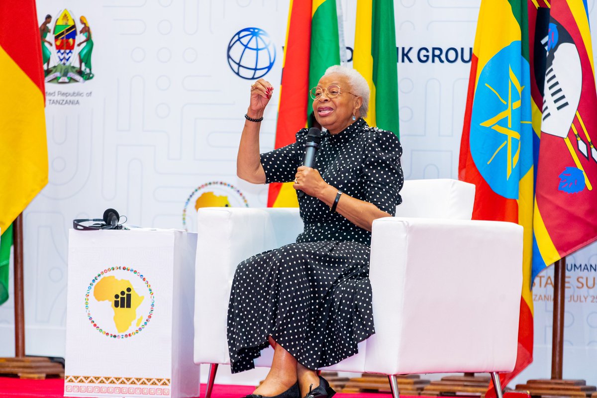 …."We need to package best practice standards and models into a social compact that brings together governments, the private sector and social partners and use that to unlock human capital in Africa”…