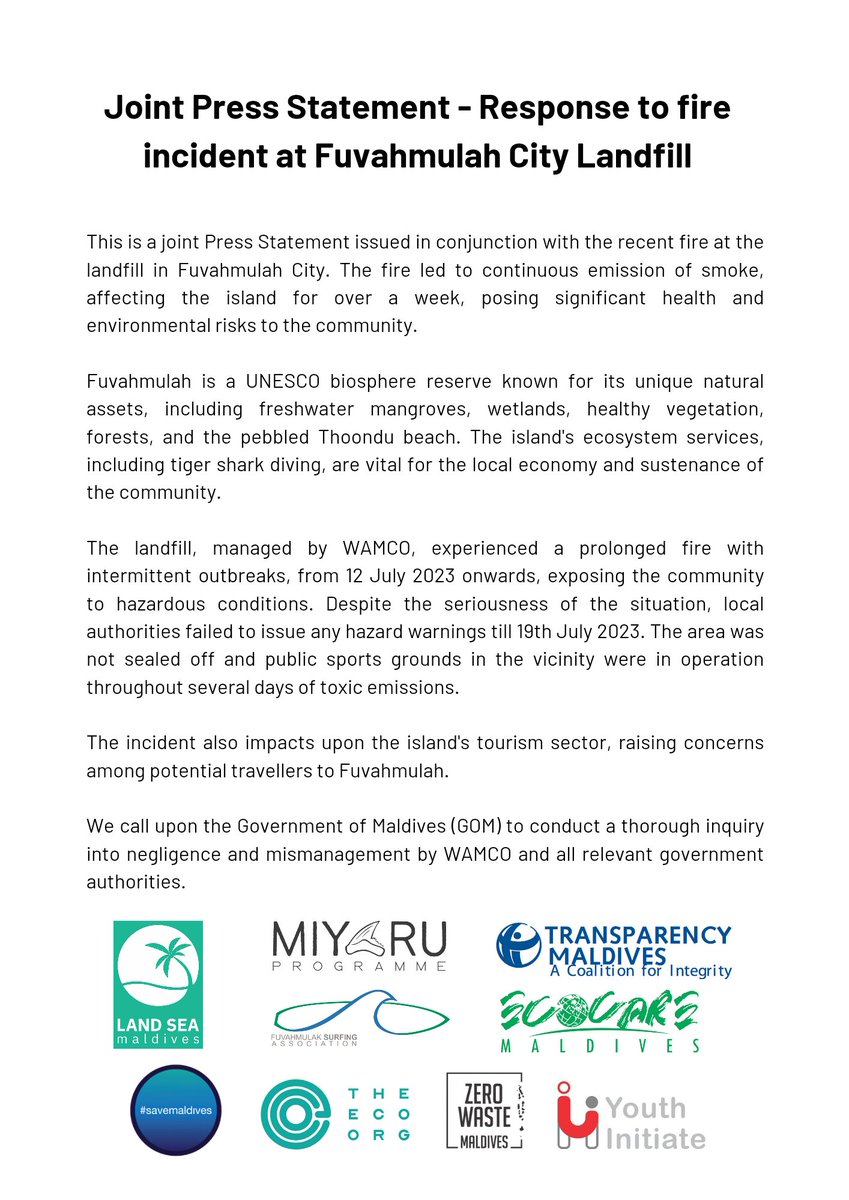 Zero Waste Maldives tweet media