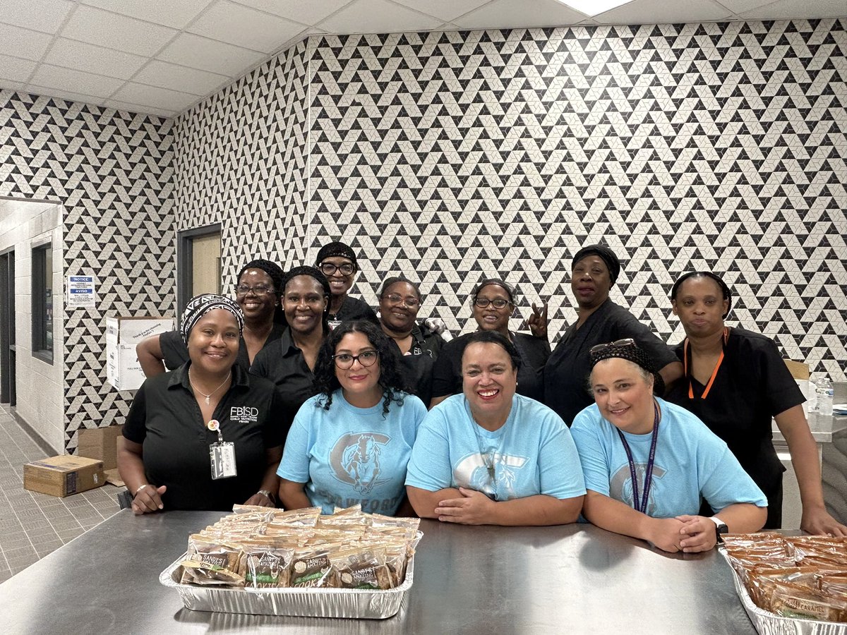 Thanks to this special group for supporting leaders this week at leadership launch. #fbisdlearns