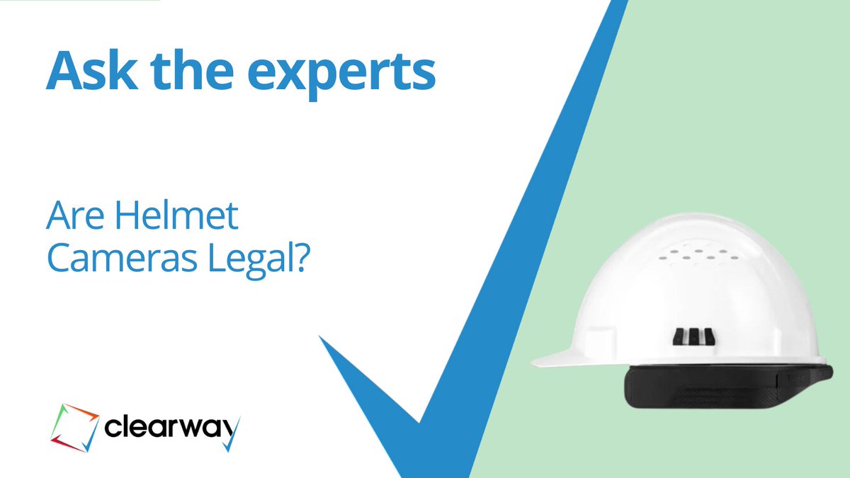 ClearwayScot's tweet image. Are Helmet Cameras Legal? Find out more in our blog: ow.ly/oZB750PkrPu #cctv #helmetcamera #security