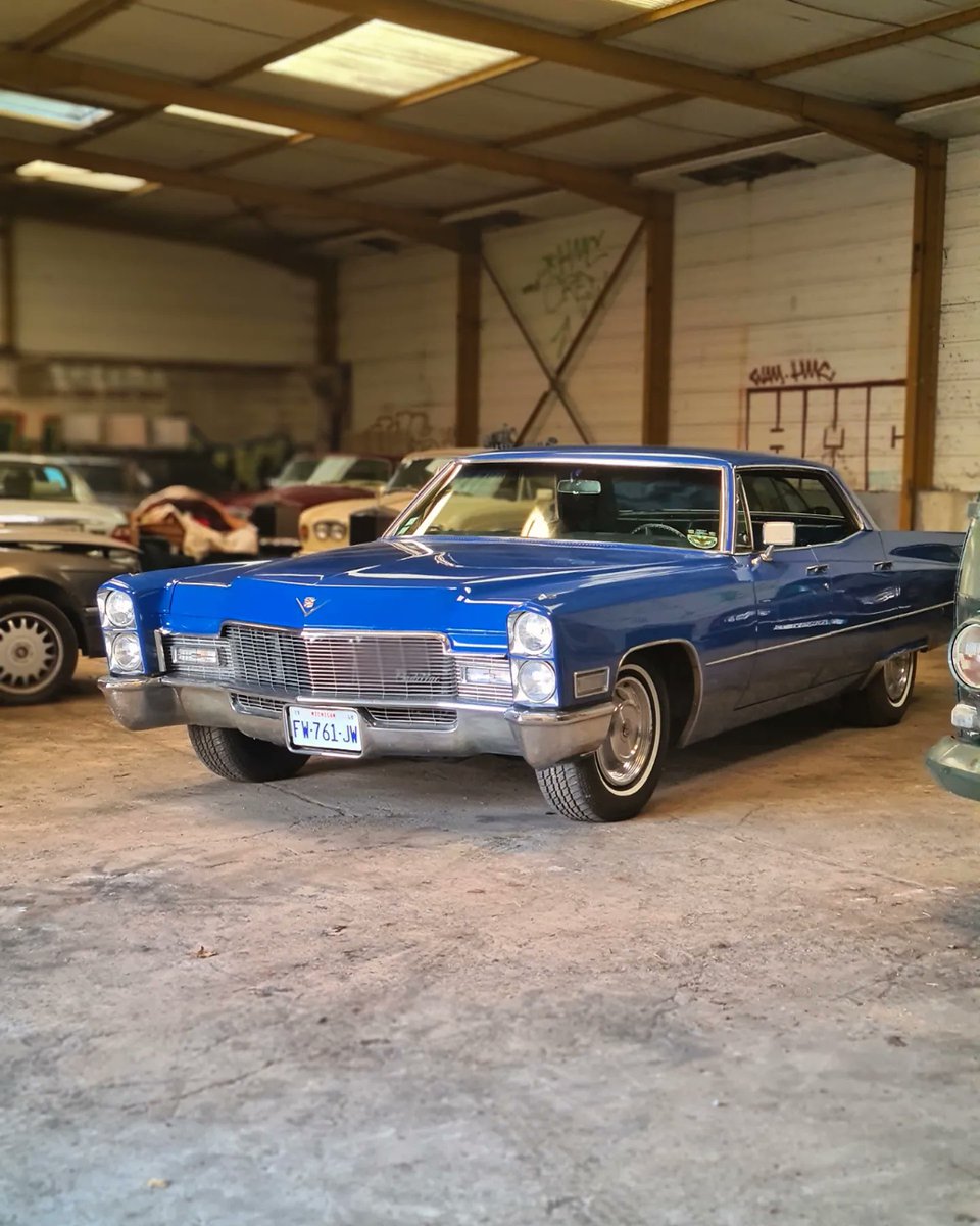 julienrosburger's tweet image. Maintenant sur #POA découvrez la #Cadillac #Deville de 1968 🇺🇸