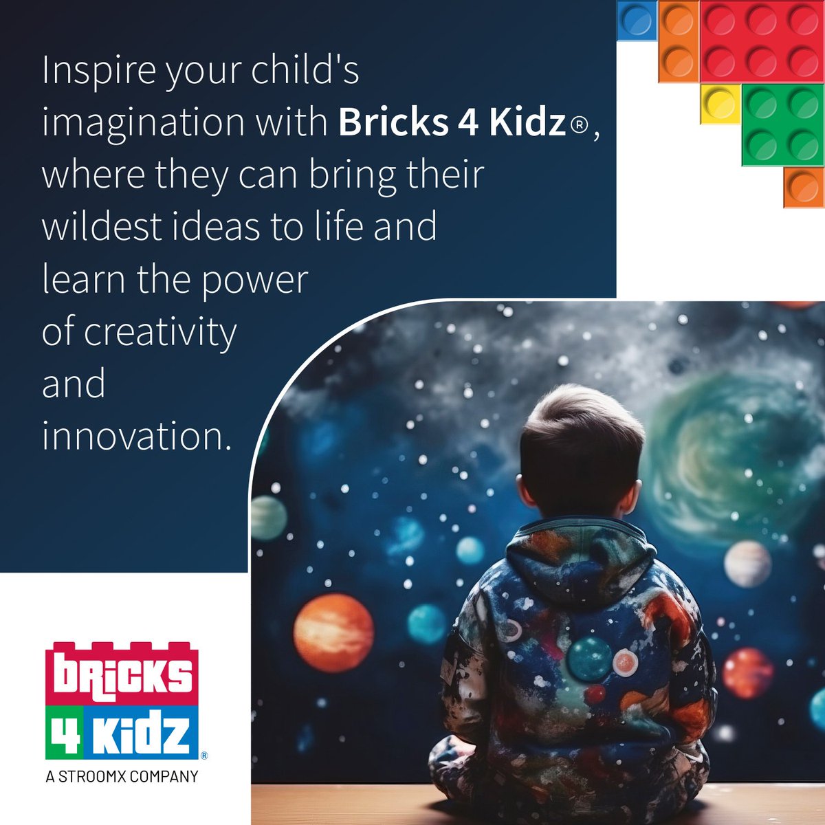 Spark your child's imagination with #Bricks4Kidz! Watch as their wildest ideas come to life, fostering the power of creativity and innovation. Ignite their passion for endless possibilities! #Imagination #Creativity #Innovation #STEAM #Education