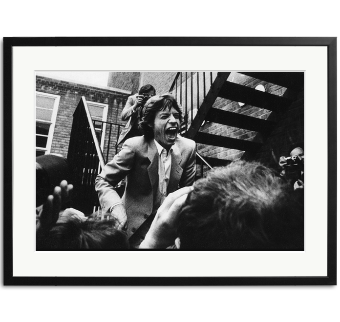 soniceditions's tweet photo. Happy Birthday Mick Jagger! Here he is leaving La Beat Route, Soho 1982. https://t.co/QBBHbHco2T