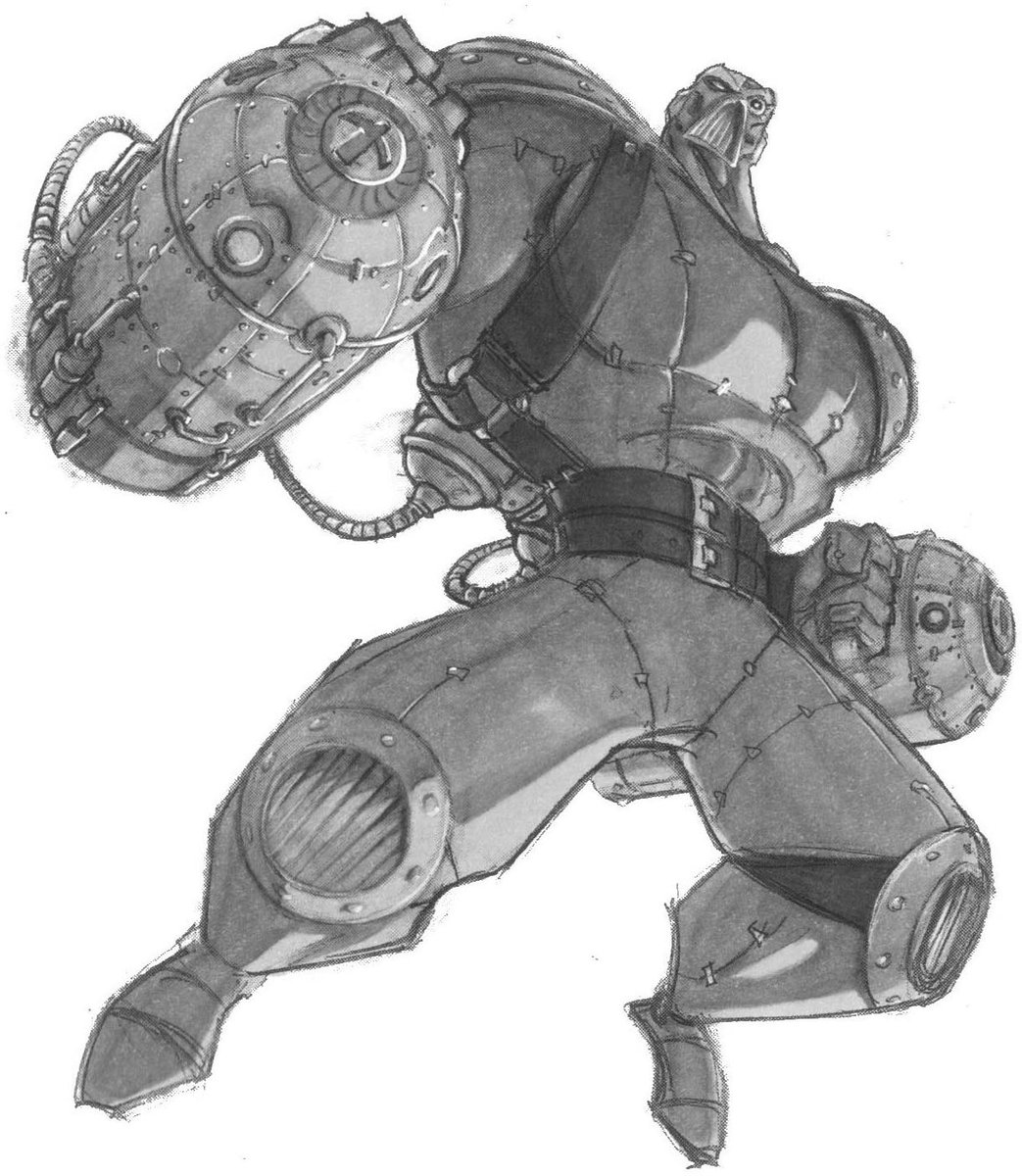 GuestGhast's tweet photo. I've been feeling a twinge of nostalgia for Project Nomads again lately...

Look at some of the concept art I found in the manual, someone clearly had a pretty strong vision, and that goes a long way to explaining why the game stuck with me all this time despite its many flaws. https://t.co/3zTQGnxlWh