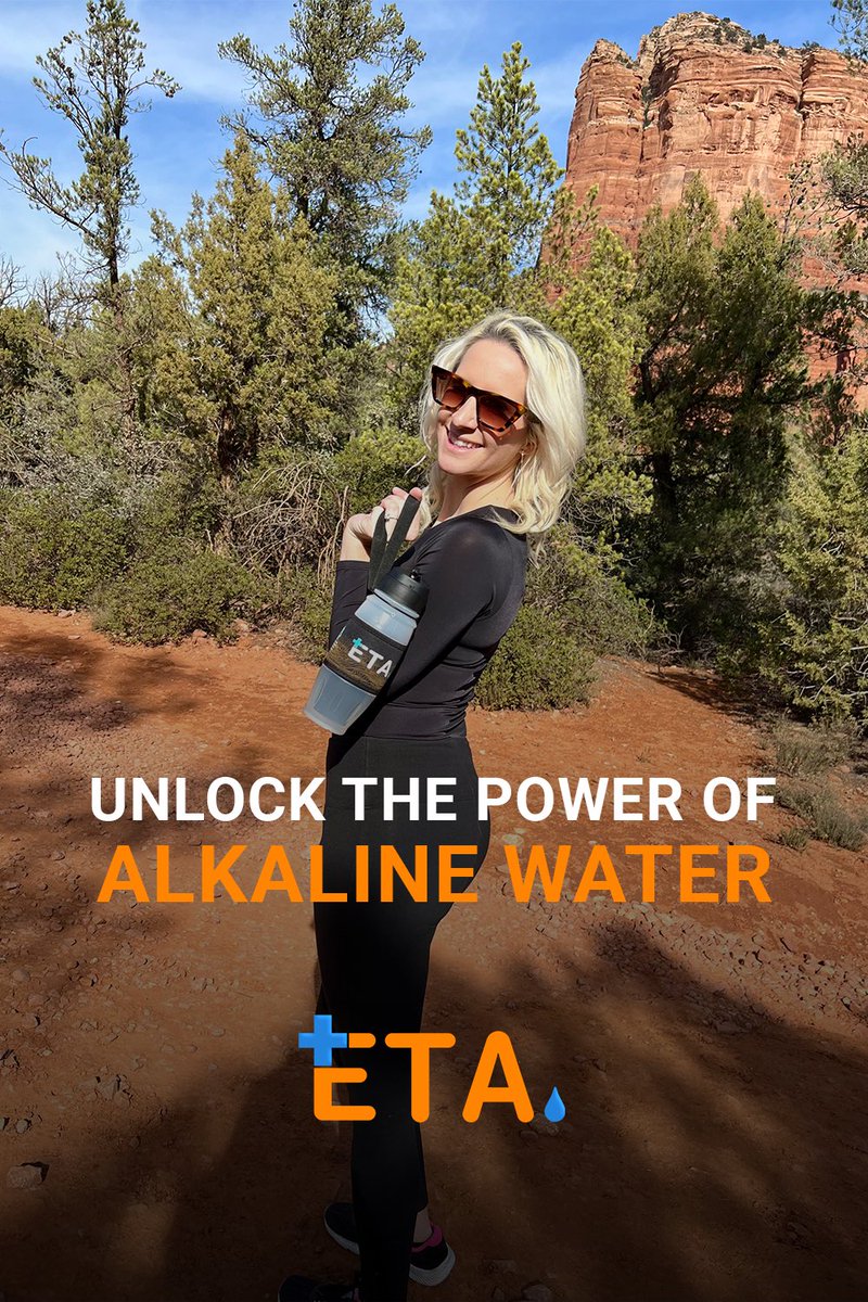 ETA alkalizes water up to a pH of 9.5 which makes the taste of water a little sweeter and more refined than normal tap water. 

Taste the difference and revitalize your body, one sip at a time! 😋🚀

Shop now via amazon.com/eta. 🛒

#TestedandTrusted #ExtremeFiltration