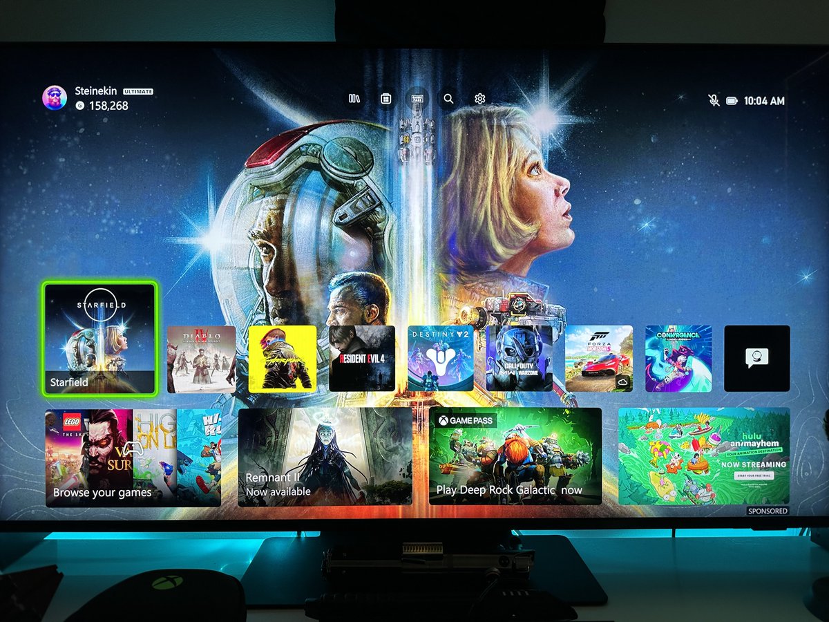 That new Xbox Home Dashboard smell 🤌💯