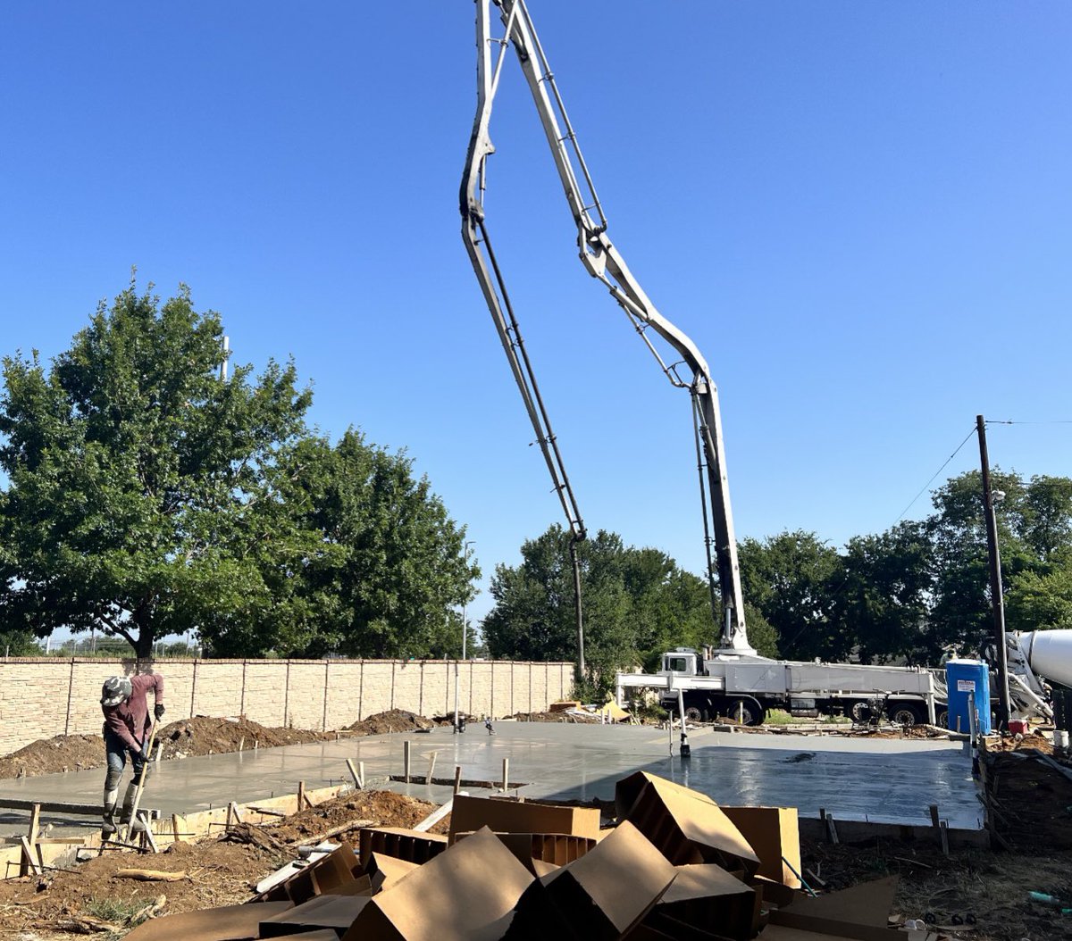 Multiple foundations for single family affordable homes being poured in one week! 

HOPE continues to grow! 

Financed by Inwood National Bank - Dallas! 

#bohcdc #buildleadthrive #hopeliveshere