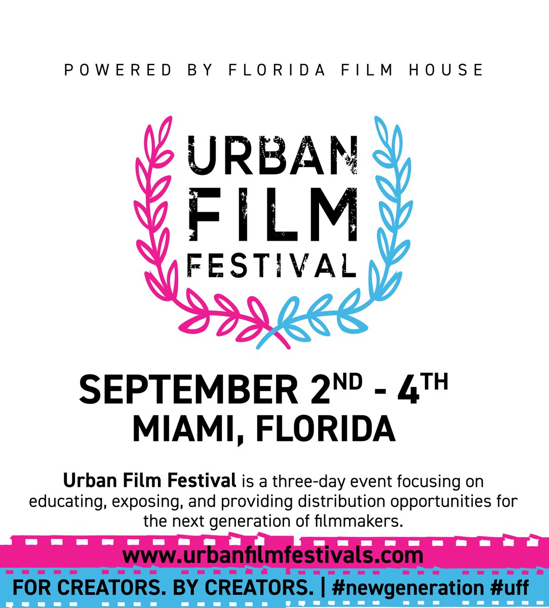 Join the 7th Annual Urban Film Festival on Labor Day Weekend | Sept. 2nd - Sept. 4th at The Black Archives Historic Lyric Theater 
This year’s Urban Film Festival is filled with more enriching content and educational opportunities. urbanfilmfestivals.com
