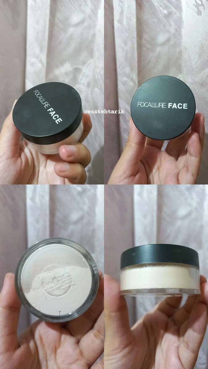 esstehtarik's tweet image. Loose powder yang smooth bgt hasilnya♡ Nahan minyak diwajah jadi makeup tahan seharian. Tp dikunci pake setting spray jg ya tetep.

Pilihan kedua setelah revlon, harganya jg gabeda jauh.
🛒 shope.ee/3ptcaWXnNq

#loosepowder #makeup