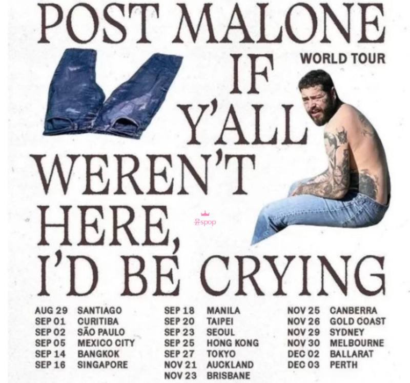 Dpwuwn's tweet photo. Post Malone Live In Seoul

포스트말론 내한 콘서트 티켓 양도

9/23 토요일 19:00 

스탠딩 P석 B구역 4매 (연석두개…!!!🙇‍♀️)

추금 플미추가 장당 +3

아이디옮기기 가능 (예스24)/배송지변경 가능

#포스트말론 #PostMlone #티켓양도 https://t.co/BXJt52NPOC