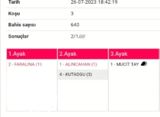 10 misli altılımiz yatti ama olsun elazıg bu saaten sonra ucak düşmez at devrilmez, yarişlar iptal olmazsa, Hem Bana hemde ozelden üşenmeden yolladıgım, 18 tane takipçi abime hayırlı olsun umarim suprizle biter sonu tatil parasi cıkarırız🙏🙏