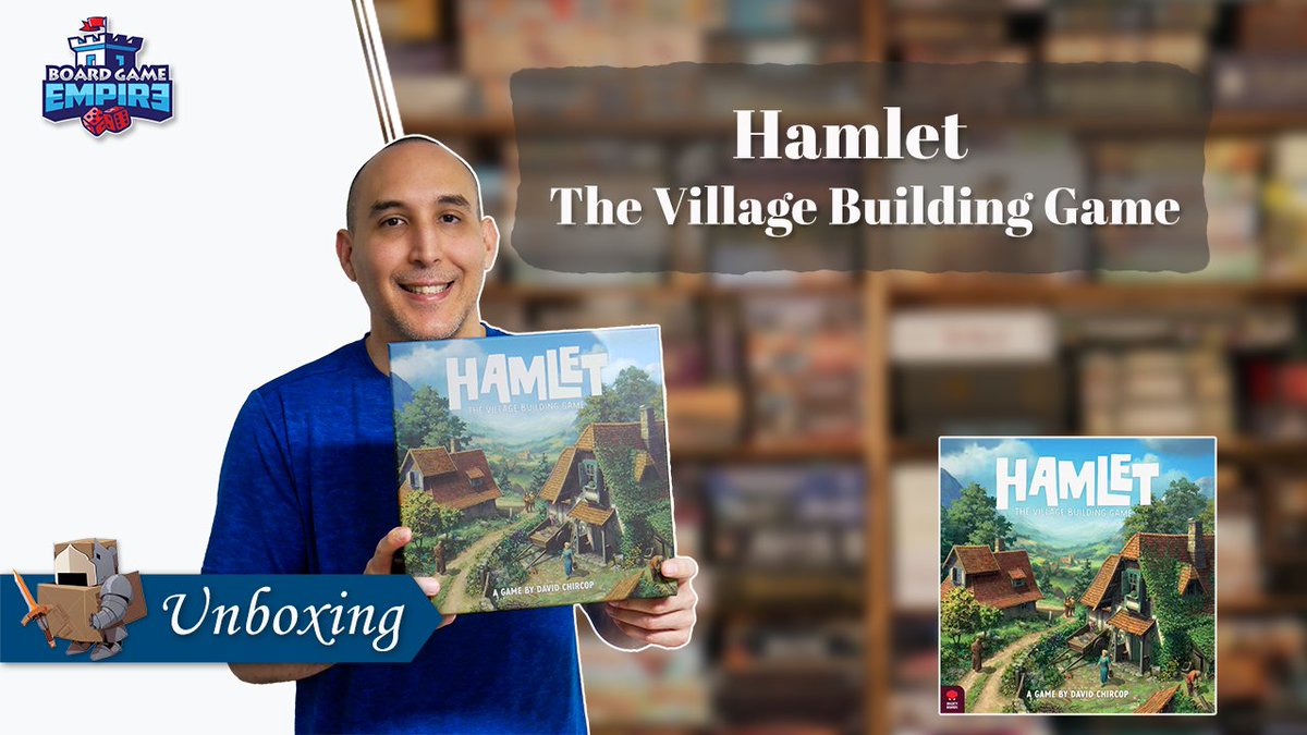 Hamlet The Village Building Game Unboxing youtube.com/watch?v=rJGRiO… @mighty_boards #boardgameempire #Review #TopGames #BoardGames #HamletTheVillageBuildingGame #MightBoards #BGG #boardgamenight #boardgamenights #boardgameaddict #boardgamegeeks #boardgameday #boardgamecommunity