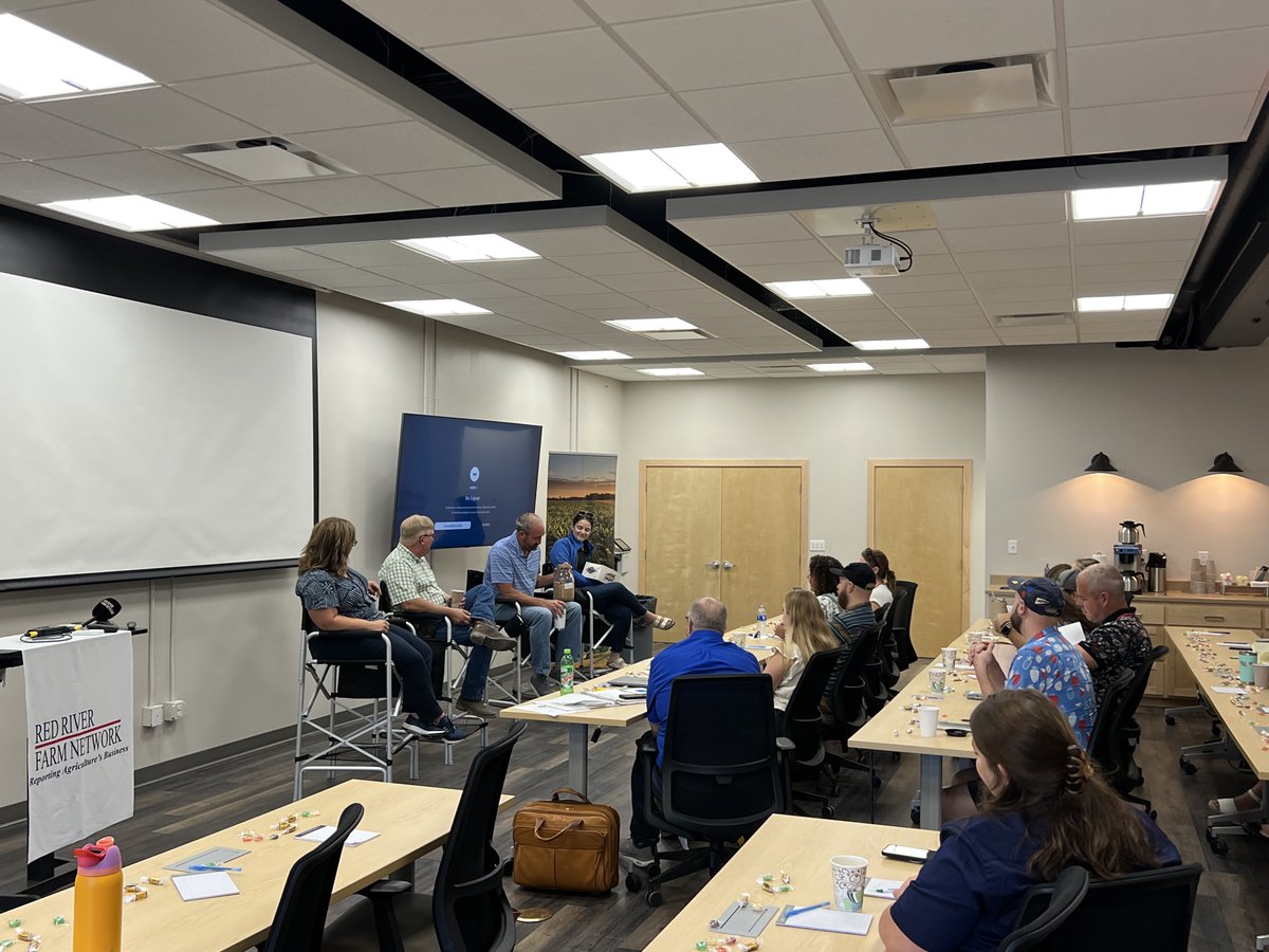 We were thrill to host Red River Farm Network and the National Farm Broadcasters event at our Innovation Center inside the IMPACT Center. Thank you for letting us be a part of your event!