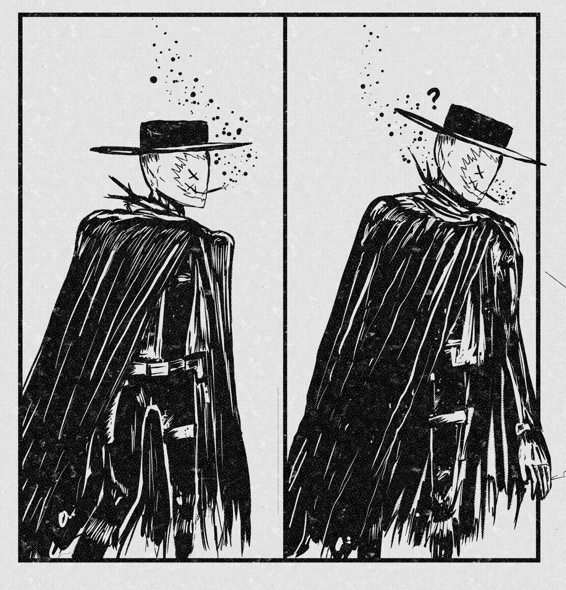 gardencomics's tweet photo. Wantedman smokes digital space dope #westerncomic #comicartist https://t.co/rNv5U68gqZ