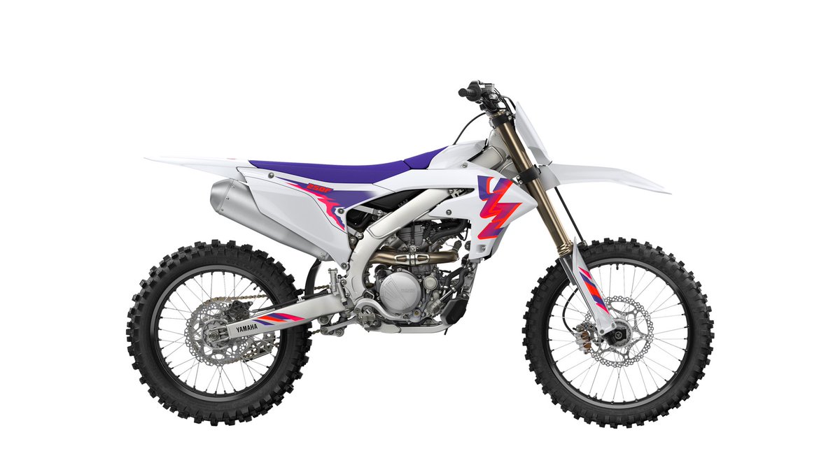 Following the retro race bikes we watched at Washougal, Yamaha has