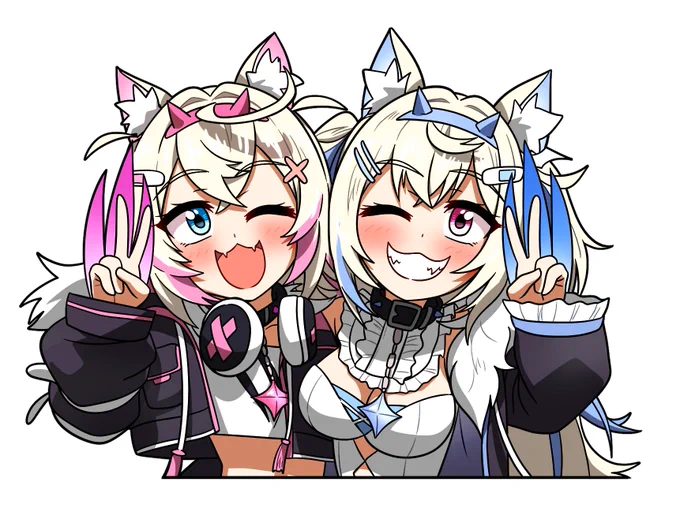 #HololiveEN#holoAdvent #FWMCpix fuwawa &amp; mococo rkgk 