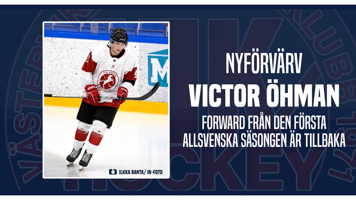 Victor Öhman är tillbaka i Västerviks IK efter några säsonger i andra lag. Har bland annat fått lite mer erfarenhet från utlandsspel i Norge.
Läs mer på vikhockey.se