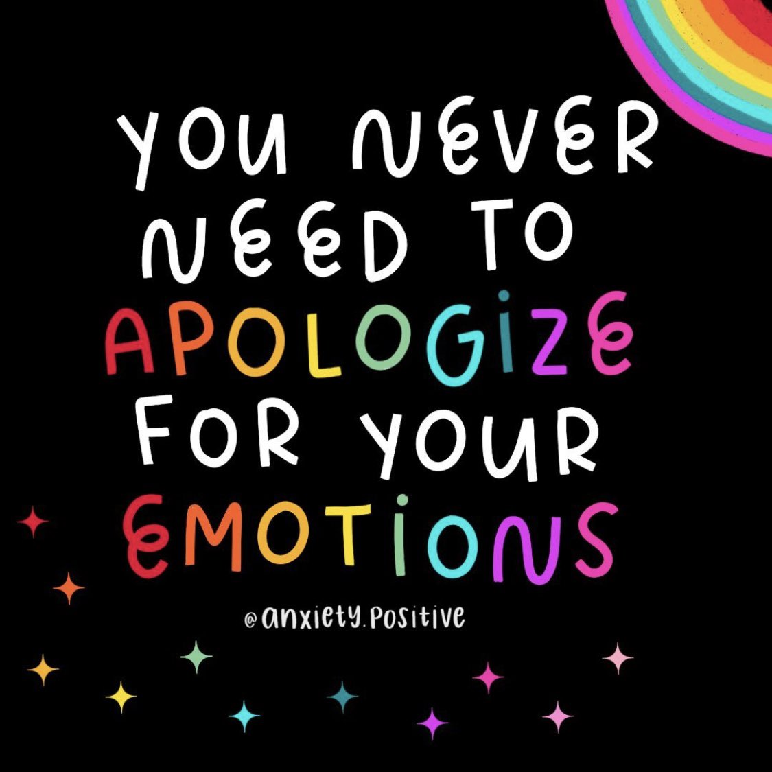 actionhappiness's tweet photo. You never need to apologise for your emotions. How you feel is how you feel

Image: https://t.co/KXaEwgykGm https://t.co/XXBHWHKJxC
