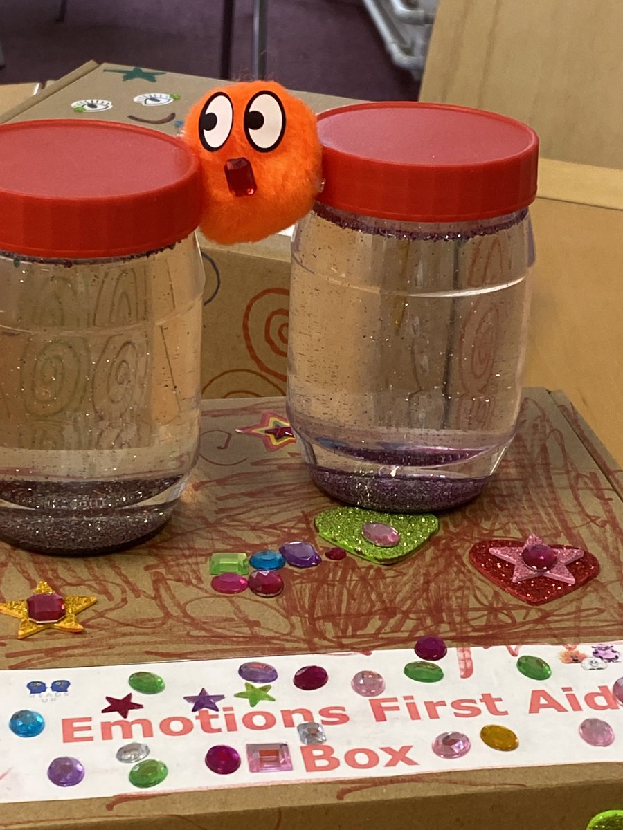 A fantastic start to our summer emotional well-being sessions held today.  2 sessions that included parents/carers to help support emotional literacy and build relationships.  We made emotion first aid boxes and filled them with tools to support reduction of anxiety.#brainbesties