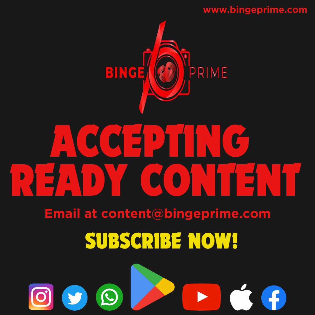 BingePrime's tweet photo. Email your ready/ new content at content@bingeprime.com

Distributors &amp; aggregators can also reach.

#binge #bingewatch #bingeprime #OTT #ottplatform #shortfilm #webseries #investor #investment  #production #Producer #Acquisition #Movie #film #filmmaker #readycontent #movies https://t.co/NgDnHJx8EP