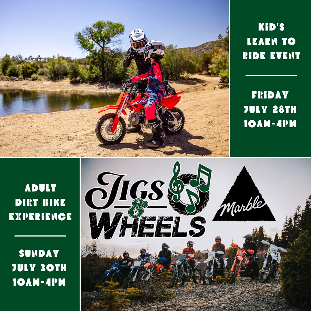 We'll be hosting a couple events at Marble Mountain throughout the annual Jigs &amp; Wheels Festival! 🙌 

Here's what's in store! More information on these and all other festival events below.

 bit.ly/3OthbcD

#explorenl #skimarble