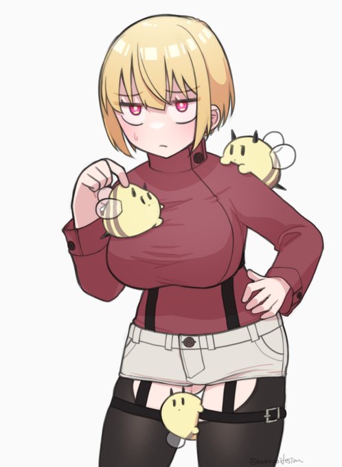 うちの子VSハチ型モンスター 