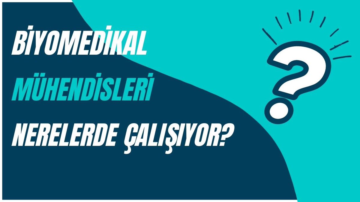 Sizler için hazırladığımız bu videomuzda,alanında uzman biyomedikal mühendisleri çalışma alanlarını ve tavsiyelerini sizlerle paylaşıyor.

youtube.com/watch?v=Gw7he3…

#biyomedikalmühendisliği
#tercih2023