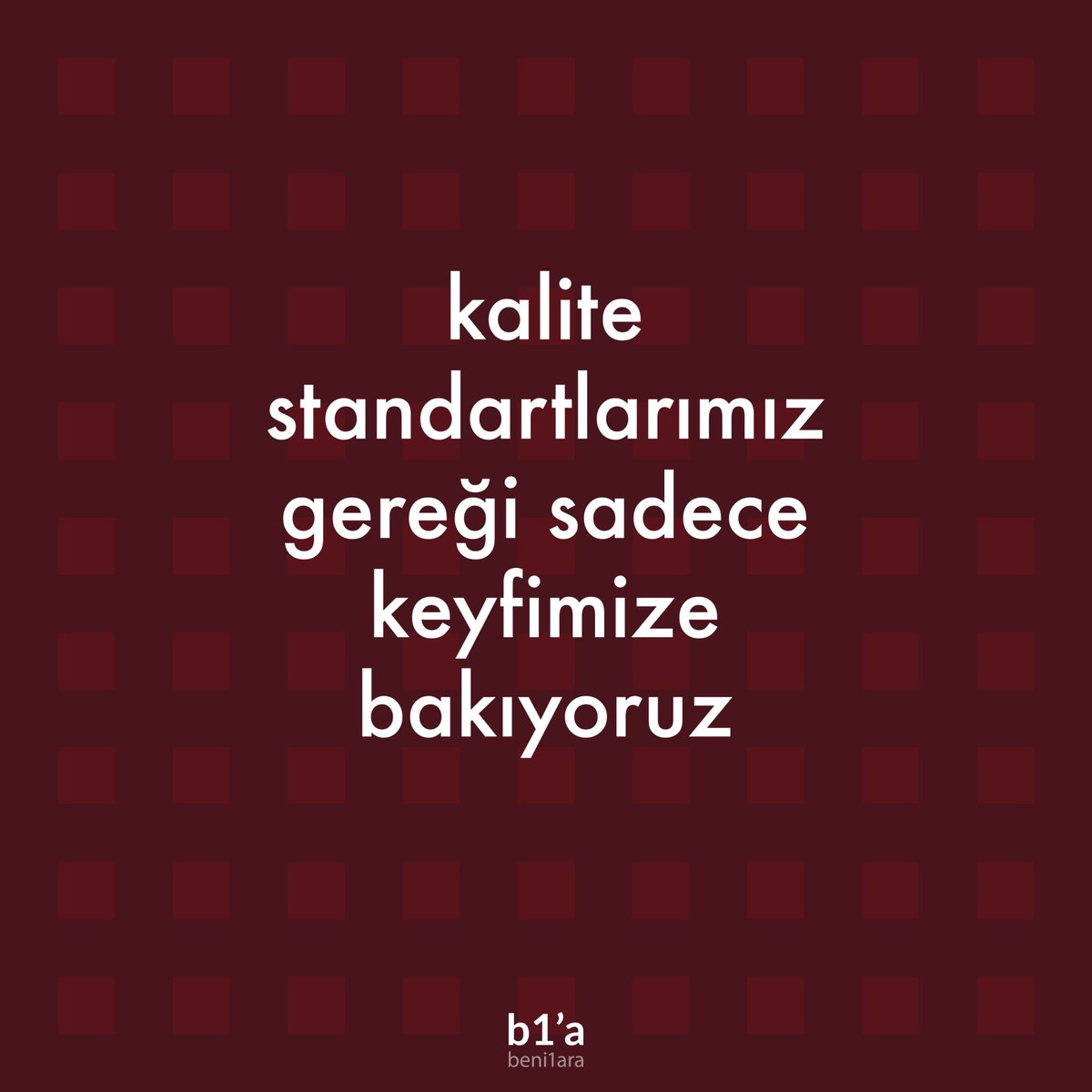 beni1ara's tweet photo. kalite standartlarımız gereği sadece keyfimize bakıyoruz🥰 https://t.co/53uMSjVR2c