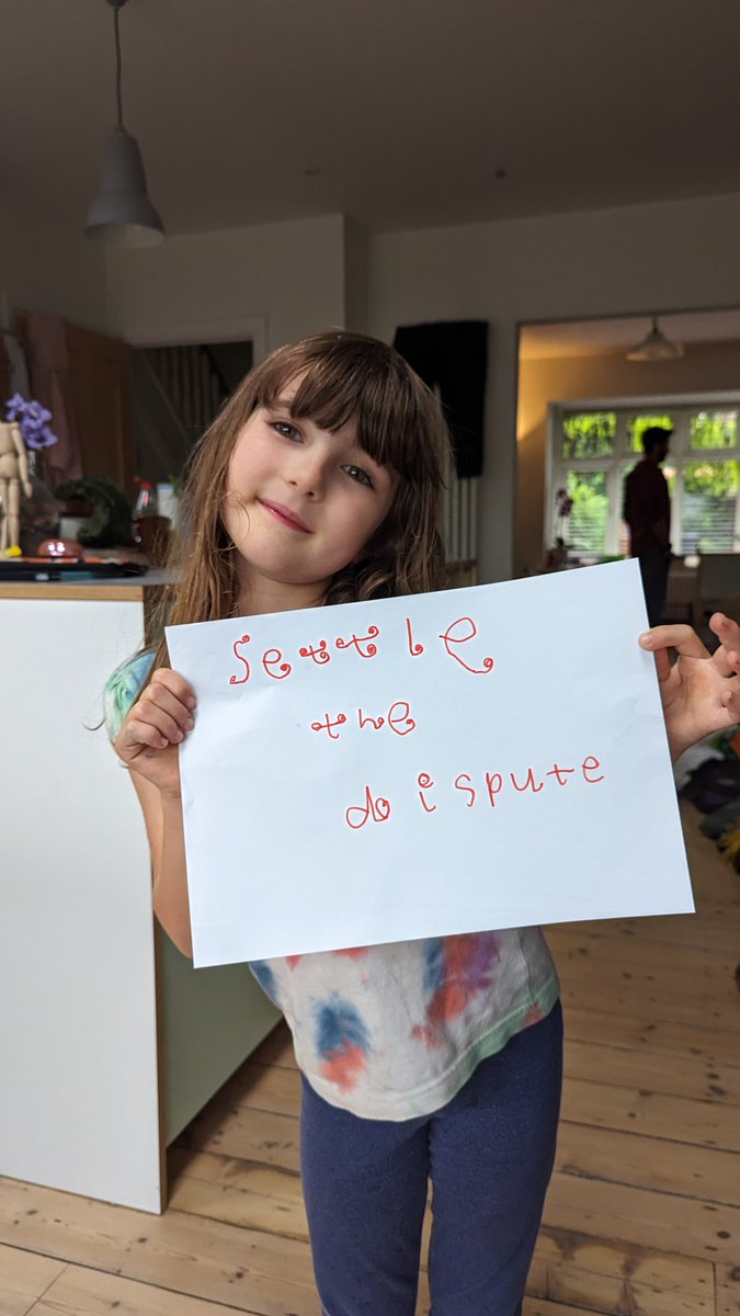 That was nearly 4 years ago! Heidi's 6 now and can write #SettleTheDispute <a href="/sussexucu/">Sussex UCU</a> <a href="/ucu/">UCU</a> <a href="/UCEA1/">UCEA</a>