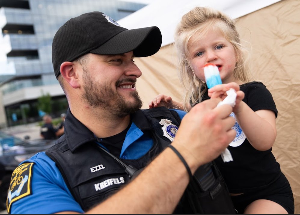 NotOPDVanessa's tweet image. THANK YOU🧵!

THANK YOU to our amazing community for showing UP for #BombPopWithACop this year!

We have so many great community partners, sponsors, donors, &amp;amp; supporters to thank for making this event possible year after year.

Here we go!
1/9