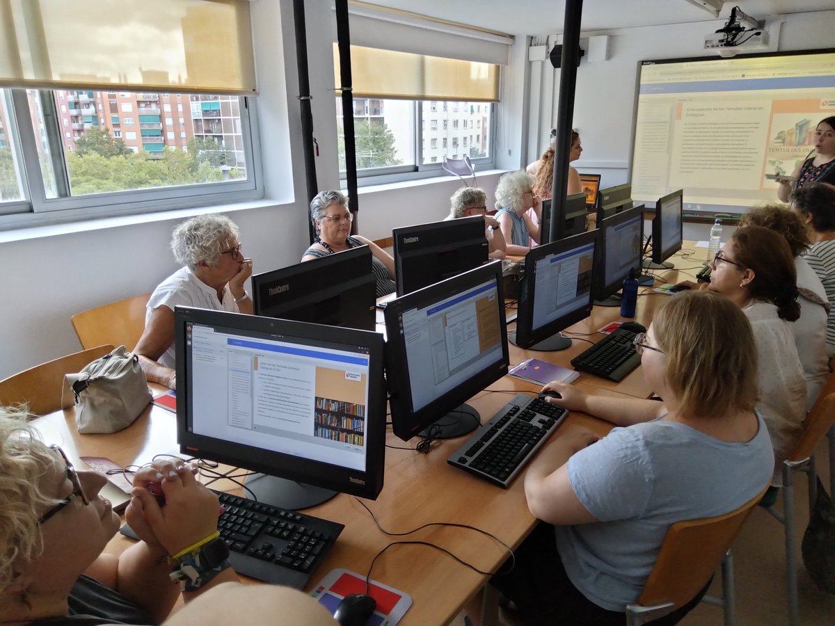 edavernsm's tweet photo. Hemos comenzado la prueba piloto del curso MOOC del proyecto europeo #DialogicMinds sobre cómo implementar Tertulias Literarias Dialógicas en centros de salud mental! 

#mentalhealth #erasmus #DialogicLearning https://t.co/QRfZK0C5CQ