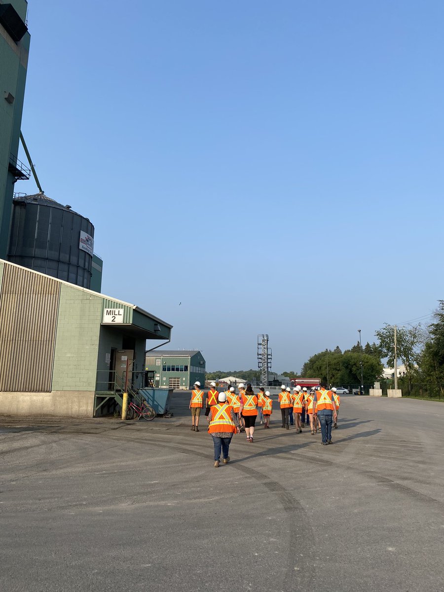 Our final Careers in Ag meeting was held <a href="/WallensteinFeed/">Wallenstein Feed & Supply Ltd.</a>. We had a tour and heard from Josh the Nutritionist, <a href="/DerekVanDeWalle/">Derek Van De Walle</a> the Vet and <a href="/ceislers/">Christine Schoond</a>. I was fascinated to hear that they have 50 trucks driving 24/7 and combined those trucks will drive around the world in 2 days.