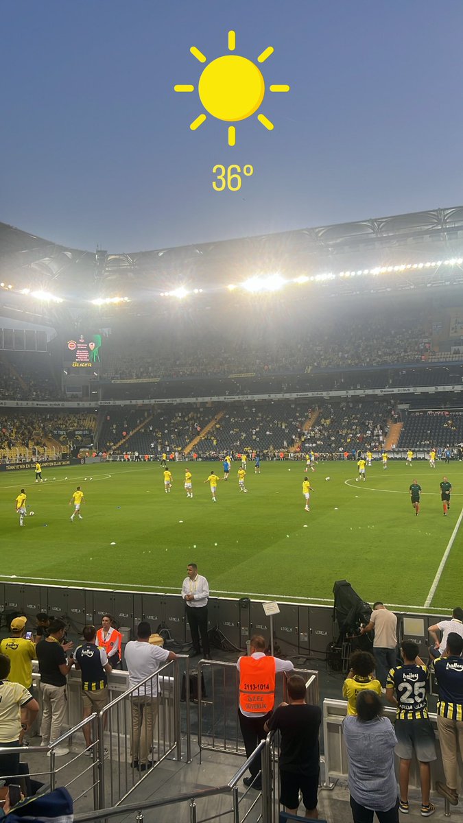 36 derecede buraya geliyorsam, i really love you <a href="/Fenerbahce/">Fenerbahçe SK</a> #Fenerbahçe #fenerinmacivar #fenerbahçem