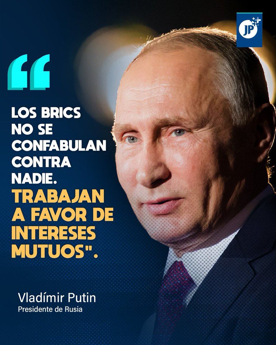 🤝🇷🇺 Durante un encuentro sostenido con Dilma Russeff, presidenta del Nuevo Banco de Desarrollo del BRICS, el presidente ruso, Vladímir Putin destacó la naturaleza de esa organización, como una iniciativa de mutuo beneficio en las relaciones comerciales y financieras entre sus