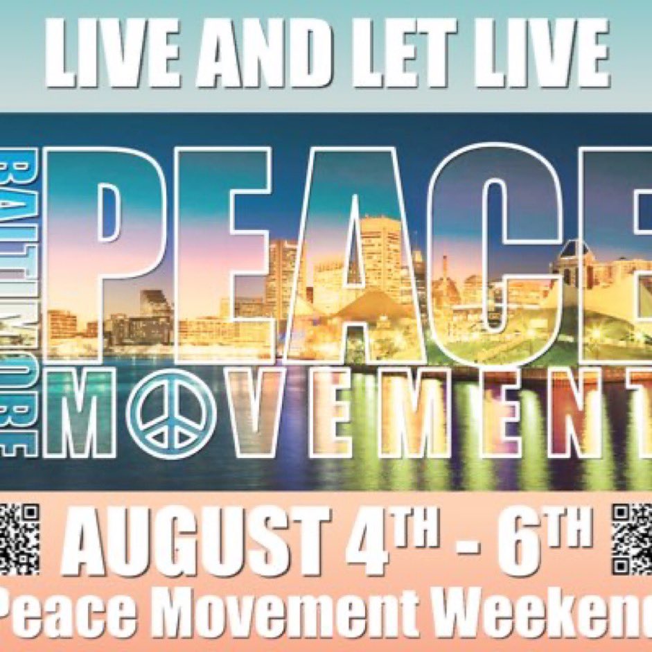 August Peace Promise flyers and posters are now available for pick up at Baltimore Community Mediation Center. (3333 Greenmount Avenue.) Please TEXT (only) 410-446-8997 to arrange pick ups no later than 4pm Thursday August 3rd!! https://t.co/4MhuN9Sr6Z