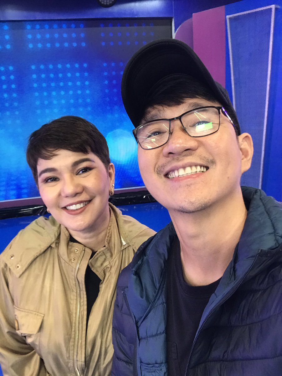 direkjosemari's tweet photo. Salamat @MissKareee and Tyang Amy para sa#URDABOSS guesting. Sa uulitin po! @iampieofficial #Karina #TyangAmy 🎥🎬😎 @Kayeriveral @DontblinkCreati https://t.co/P4rUkzcaGk