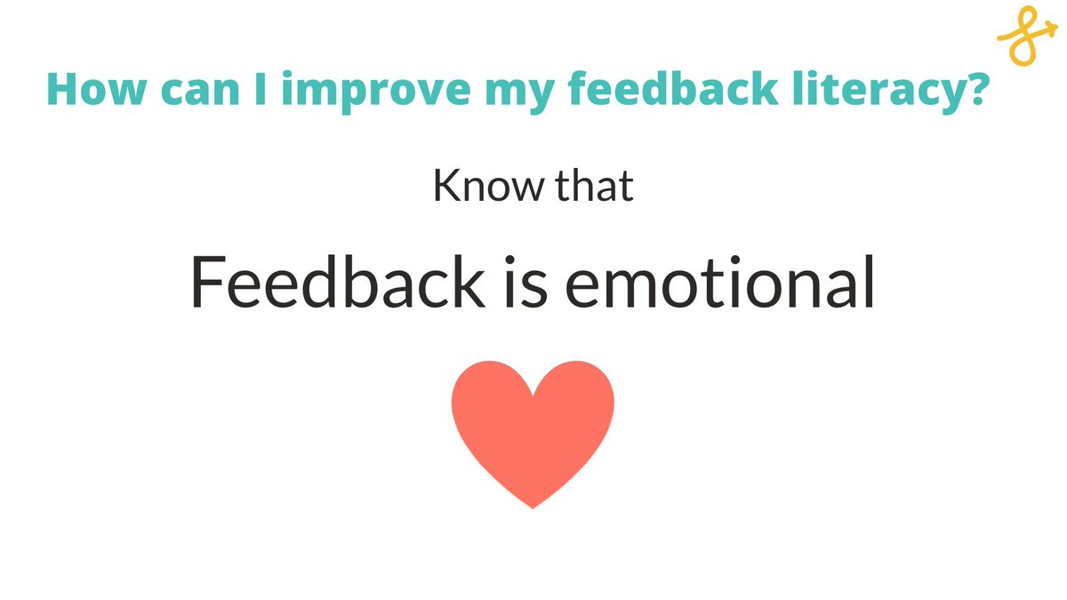 FloopEdu's tweet image. A good conversation to have early with students: Feedback is emotional. Receiving feedback on work that we put a lot of effort into can be really hard. We can prepare ourselves to receive this feedback by remembering that feedback is intended to help us grow and improve.