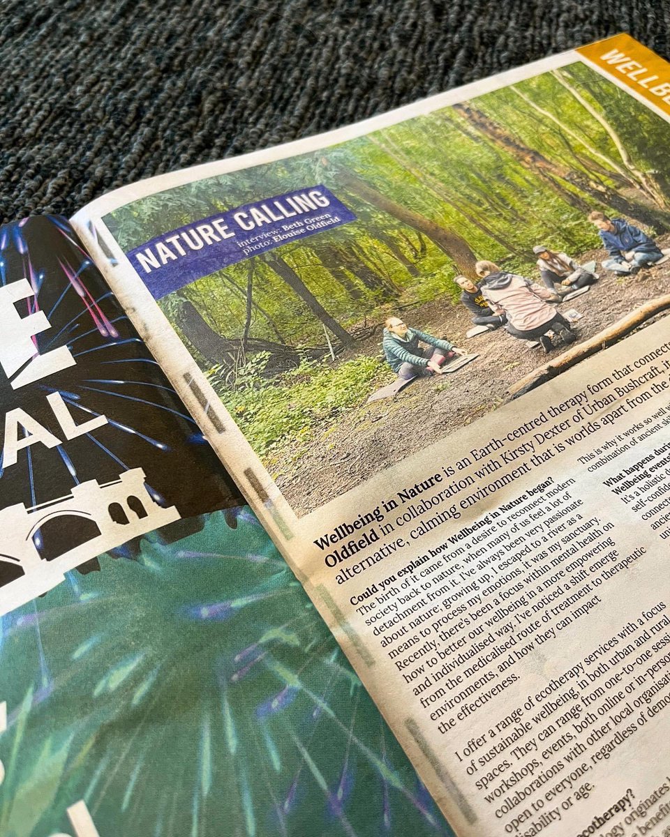 brosey95's tweet photo. Guess who got their print debut in @LeftLion β¨ thanks so much! Go grab a copy & read my interview with the lovely Elouise all things ecotherapy and well-being! #leftlion #Nottingham #ecotherapy #naturetherapy #Wellbeing #WellbeingWednesday https://t.co/hNwcFXyKL3