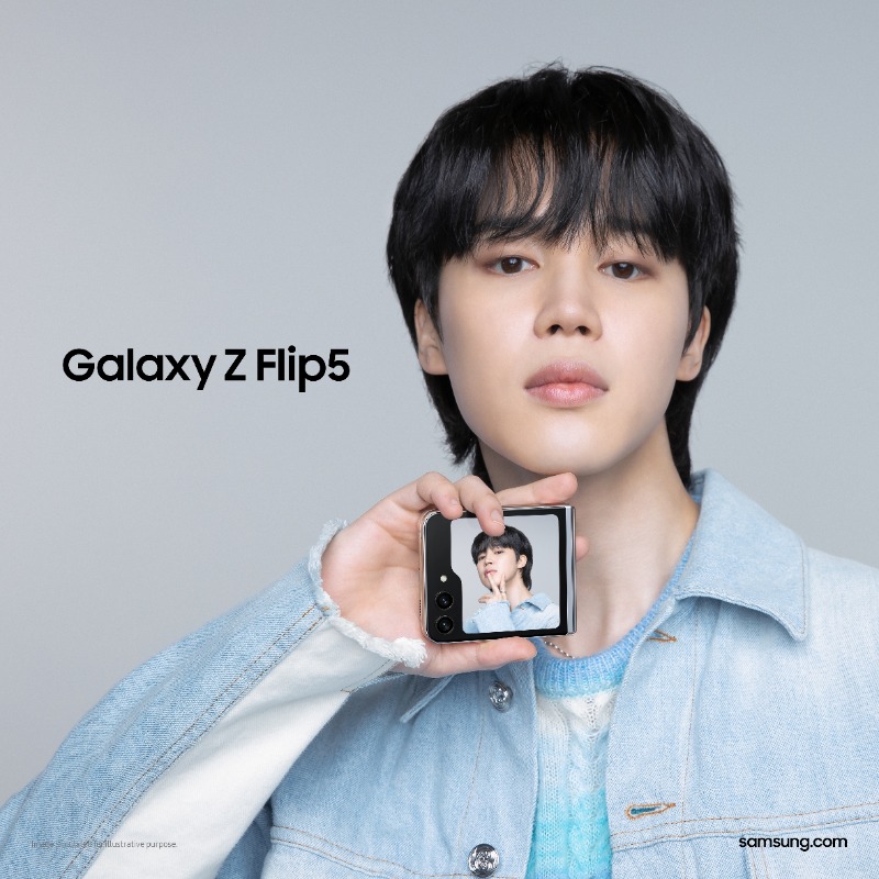 The #GalaxyZFlip5 looks breathtaking, and so does #Jimin of @BTS_twt in the Flex Window 😍 #GalaxyxJimin #JoinTheFlipSide #SamsungUnpacked

Learn more: smsng.co/Jimin_Breathta…