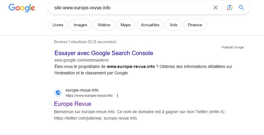 🎁CONCOURS🎁

Je te fais gagner le Nom De Domaine europe-revue.info
Valeur : plusieurs centaines d'euros.

+170 Domaines référents (wikipedia.org, nouvelobs.com, openedition.org)
Home indexée, multilingue possible ...

Pour participer :
✅ Like