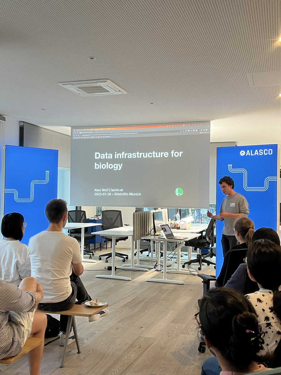 tech_alasco's tweet image. Another amazing #community which moves forward tech and biology not only in Munich but also worldwide. Check their website out! bitsinbio.org
Happy to be part of it! #meetup #tech @furkanmtorun @falexwolf