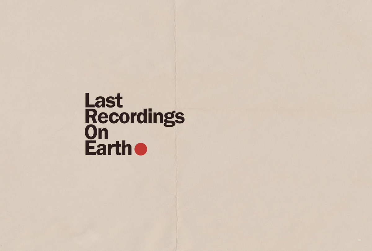 Last Recordings On Earth tweet media