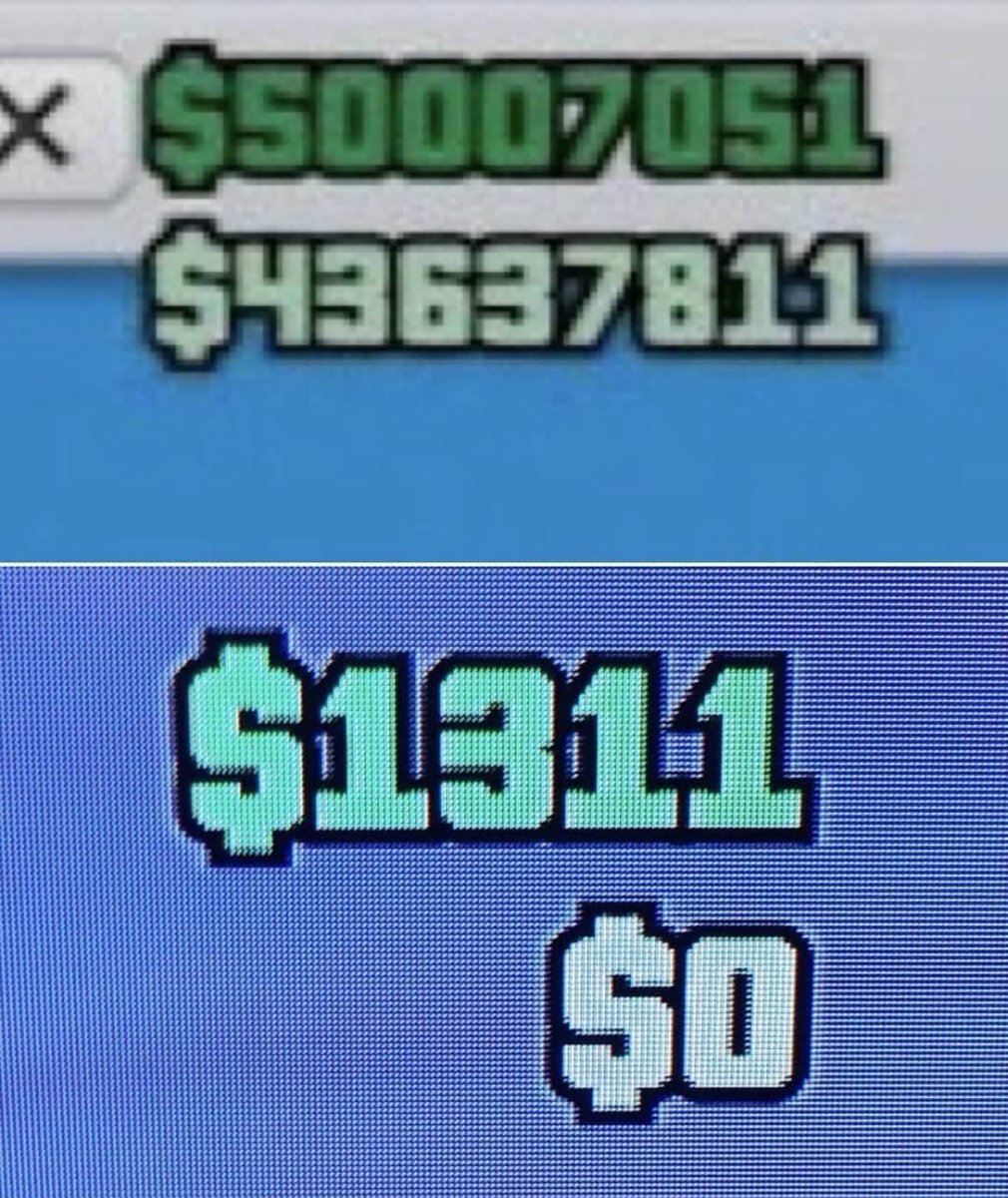 GTACommunity's tweet photo. The two types of GTA players https://t.co/IVyhQoR1Hk