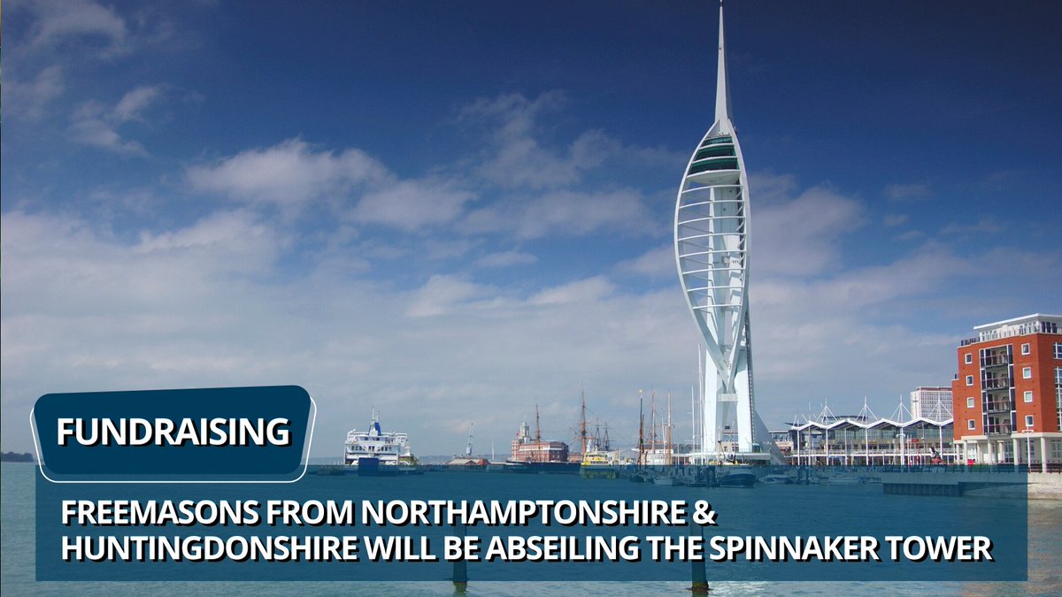 Masonic_Charity's tweet photo. @NHMasons are climbing new heights for charity!

🧗‍♂️On 23 September, John, Jason, David, Beth and Rob will be raising funds for their 2024 Festival by abseiling 100 metres of the Spinnaker Tower.

For more information and to donate, visit: https://t.co/jSKVjVv49s https://t.co/4aBrXEQBLQ